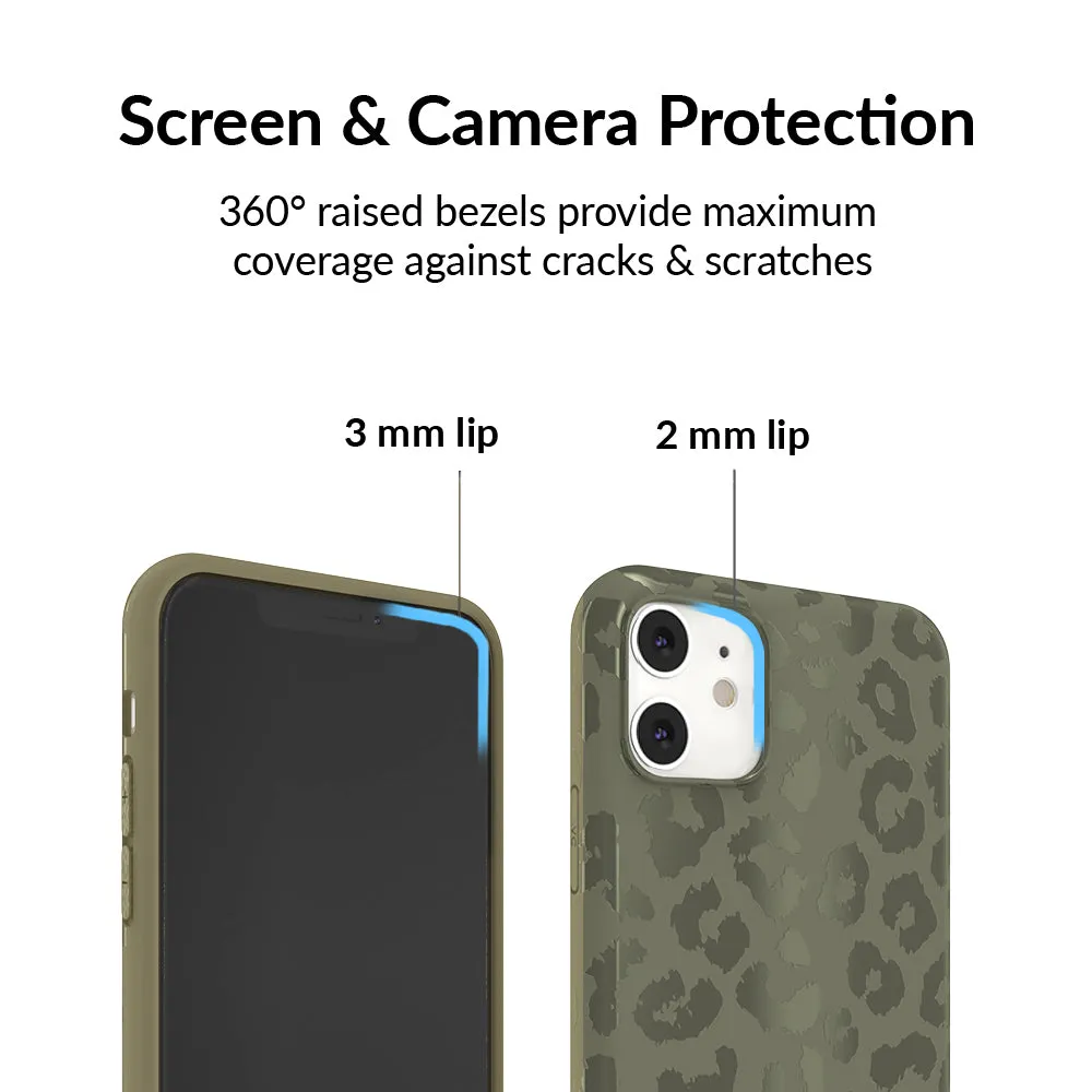 Olive Leopard iPhone Case