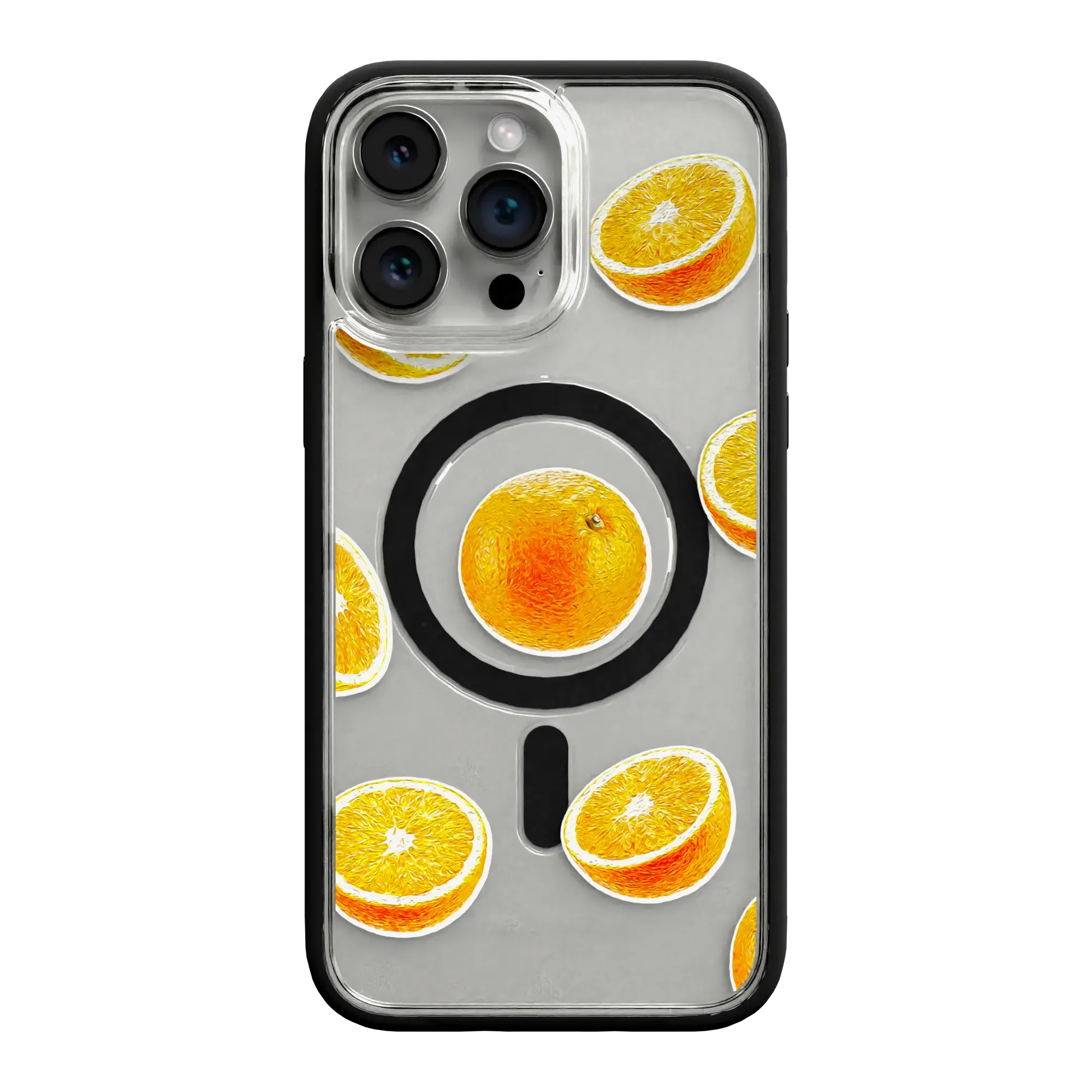 Orange Zest | Protective MagSafe Case | Fruits Collection for Apple iPhone 12 Series