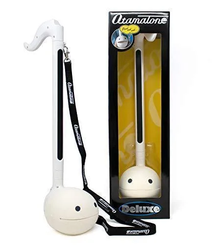 Otamatone Deluxe [English Manual] Electronic Musical Instrument Synthesizer from Japan by Cube/Maywa Denki, White