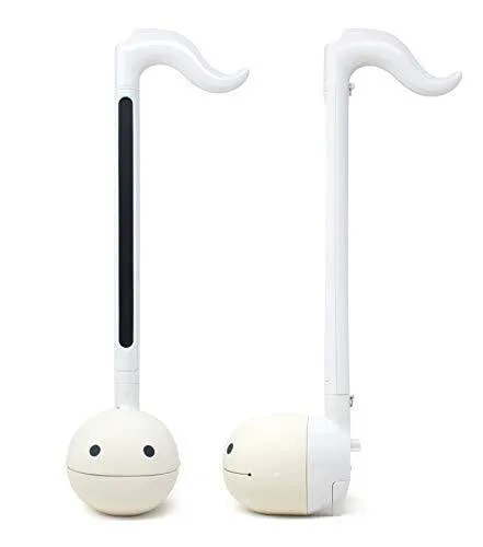 Otamatone Deluxe [English Manual] Electronic Musical Instrument Synthesizer from Japan by Cube/Maywa Denki, White