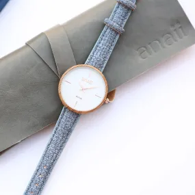 Personalised Anaii Watch - Lake Blue