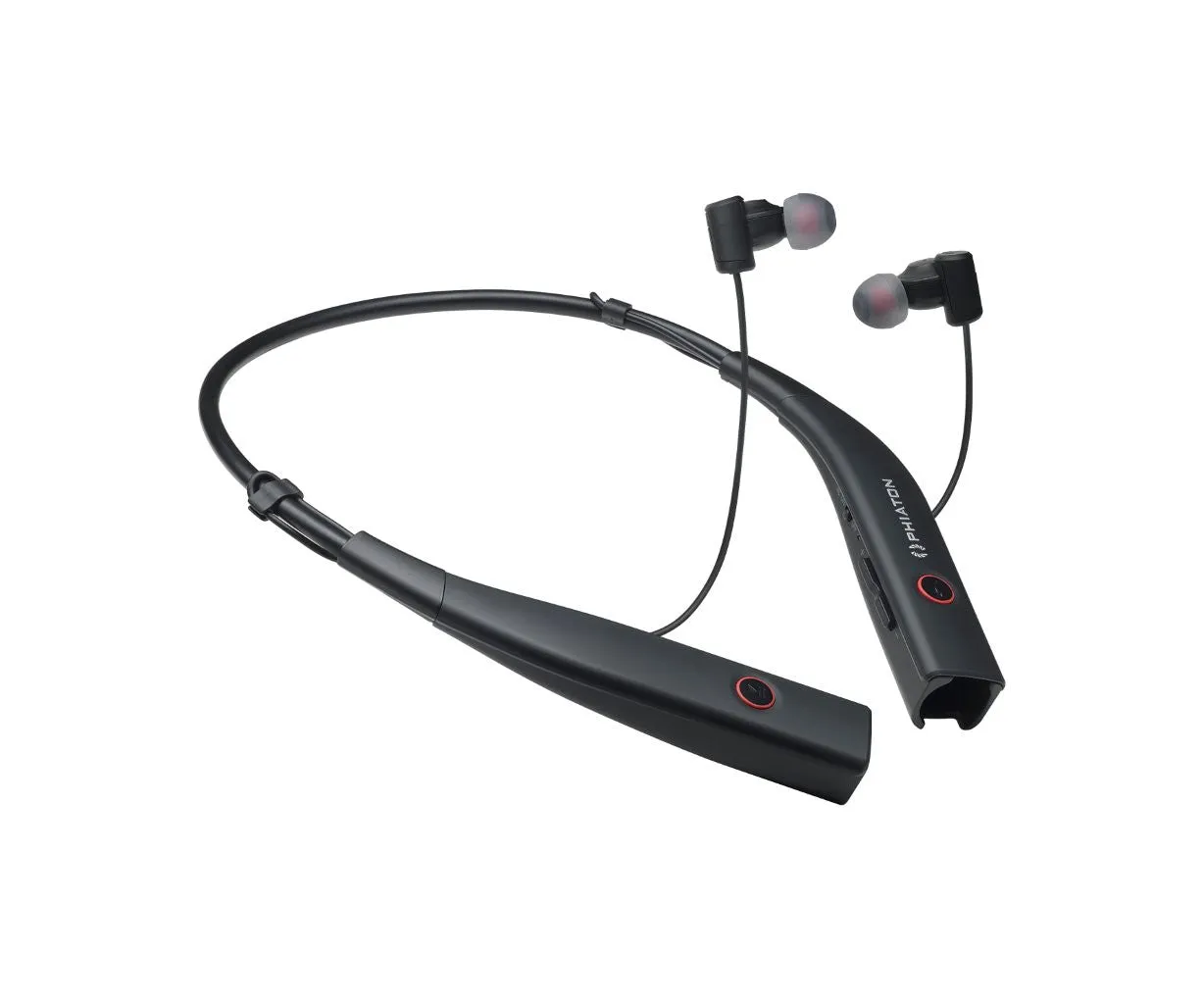 Phiaton BT 100 NC Bluetooth Noise Canceling Earphones - Black