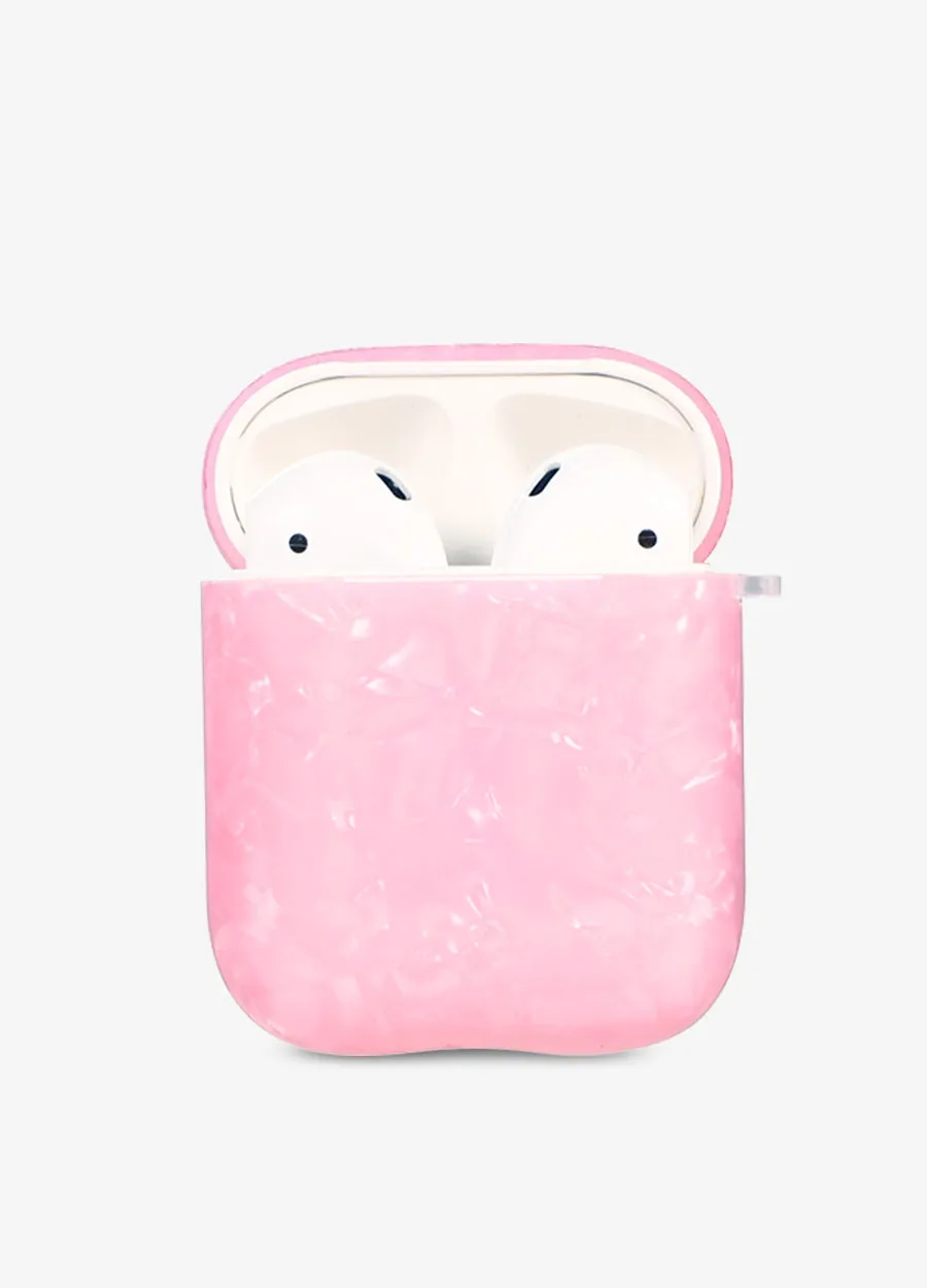 Pink Seashell AirPod Case