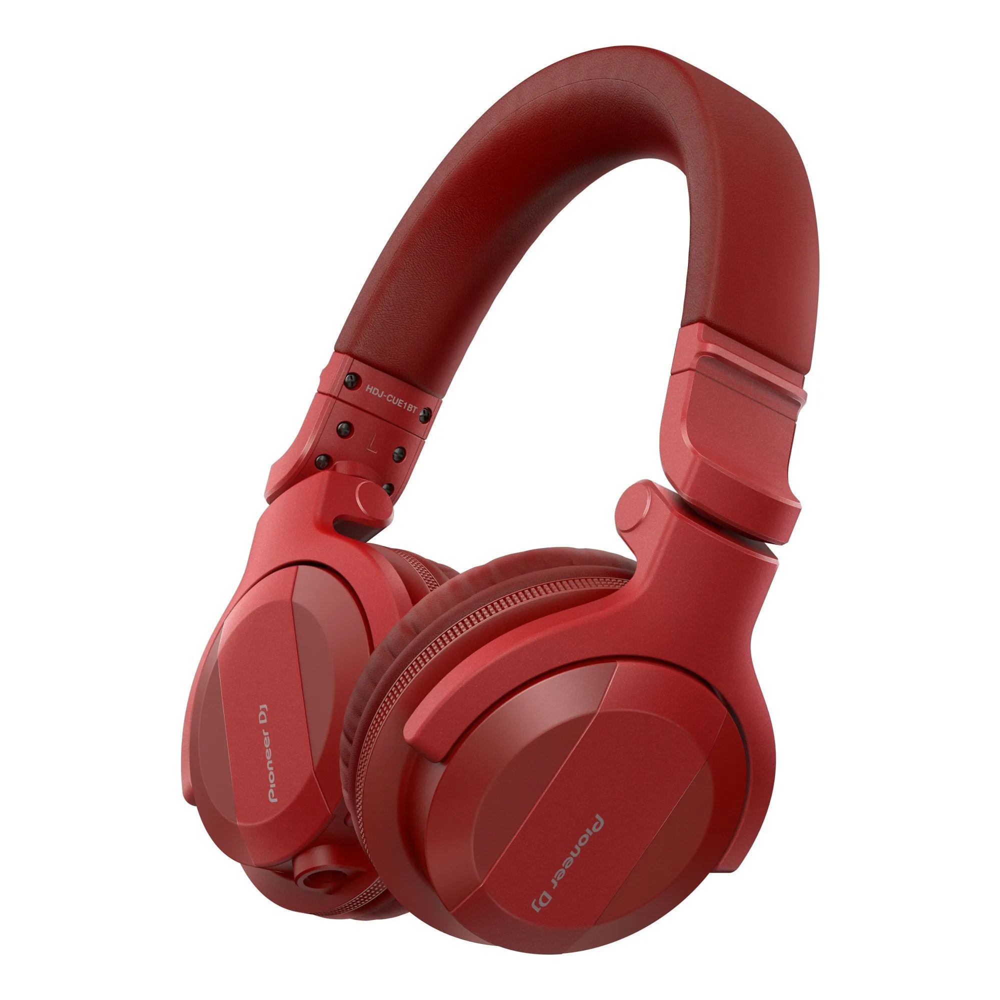 Pioneer DJ HDJ-CUE1BT-R On-Ear Wired Studio Headphones, Bluetooth Headphones, Professional Audio Equipment for DJ Booth and Recording -Red