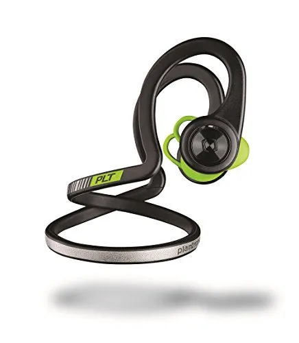 Plantronics BackBeat FIT Wireless Bluetooth Headphones - Waterproof Earbuds with On-Ear Controls for Running and Workout, Black Core