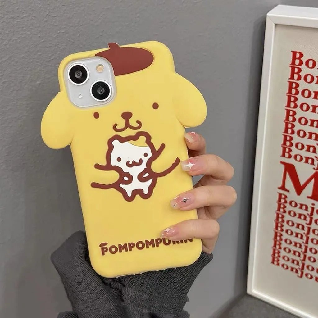 Pom with Friend Silicon Phone Case