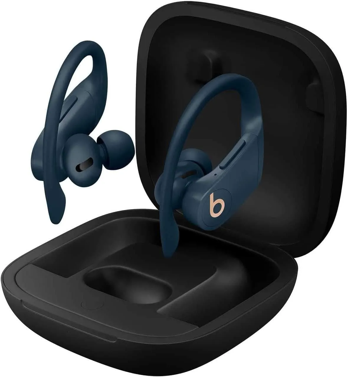 Powerbeats Pro Wireless Earphones - Navy | Apple H1 Chip | Class 1 Bluetooth | 9-Hour Battery | Sweat Resistant | Built-In Mic