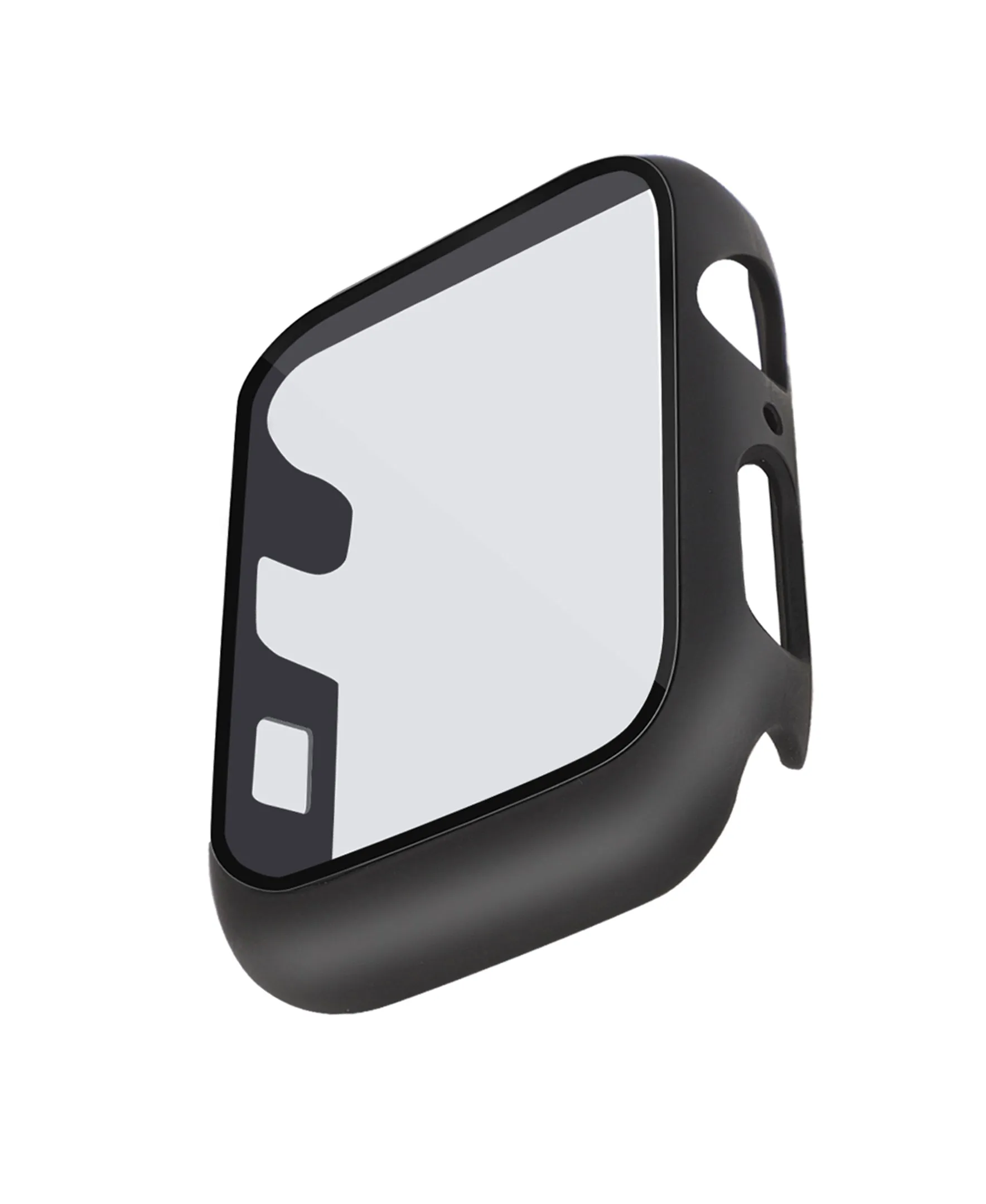 Protective Glass Cover with Integrated Protective Case for Apple Watch®