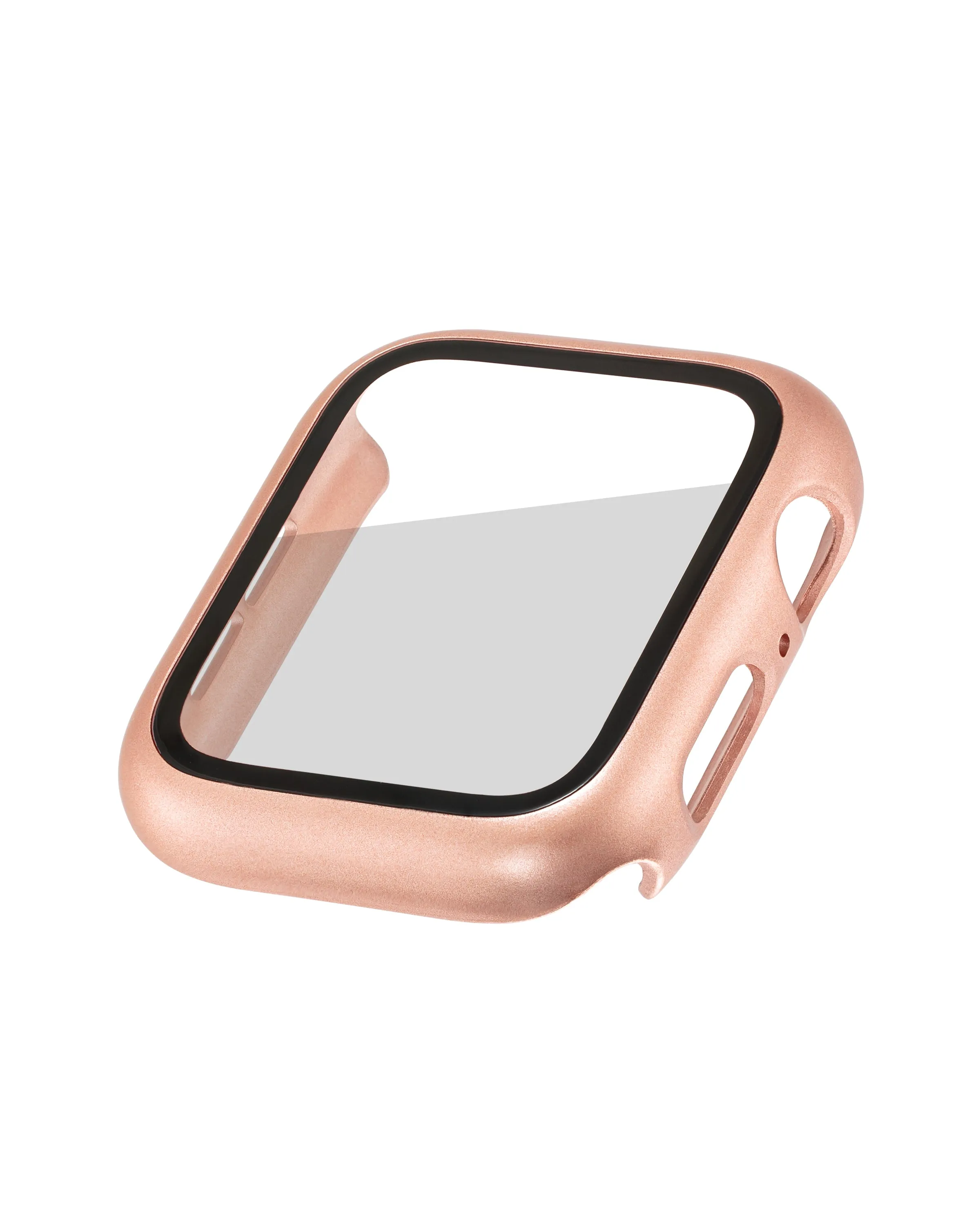 Protective Glass Cover with Integrated Protective Case for Apple Watch®