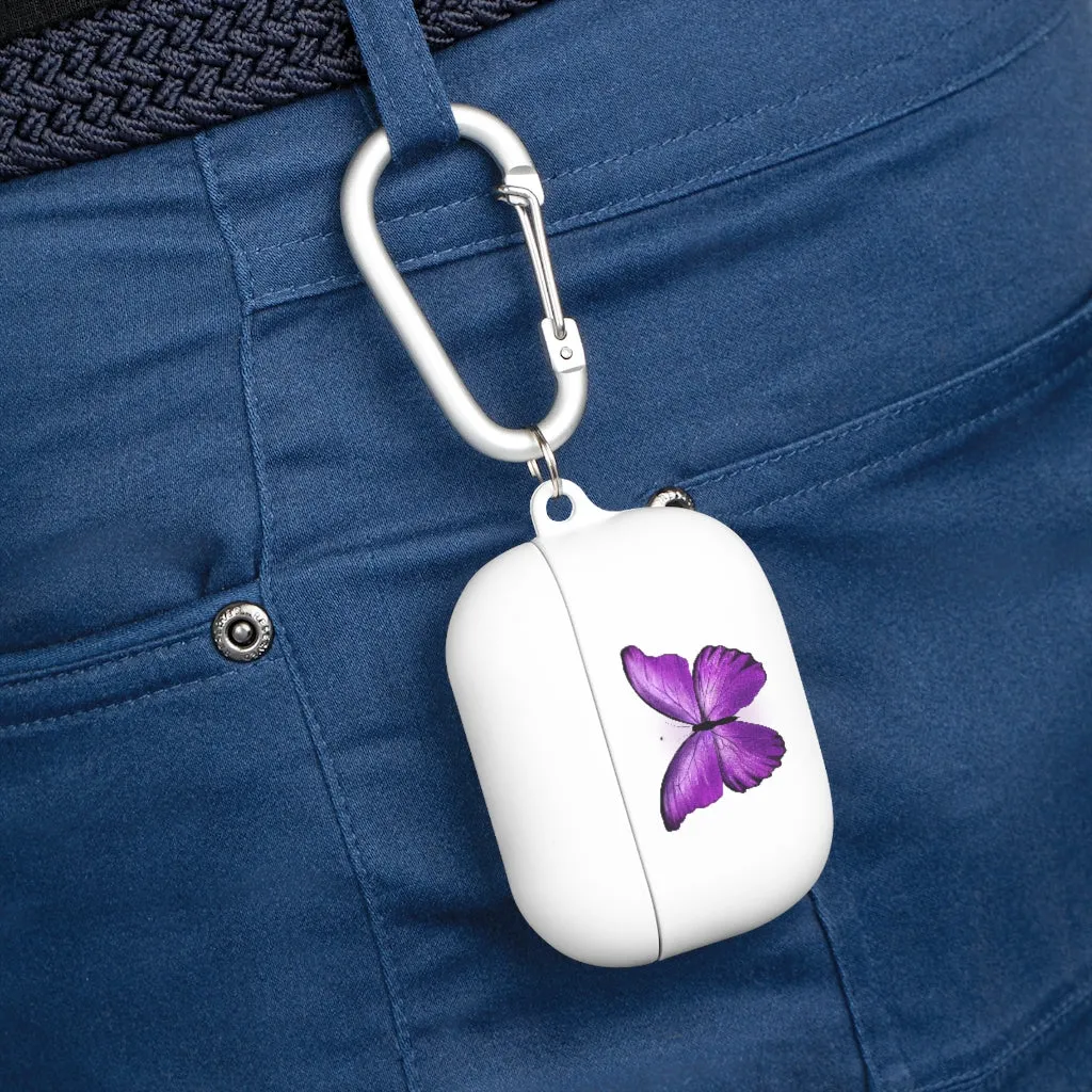 Purple Butterfly AirPods\Airpods Pro Case cover