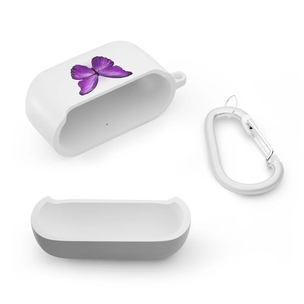 Purple Butterfly AirPods\Airpods Pro Case cover