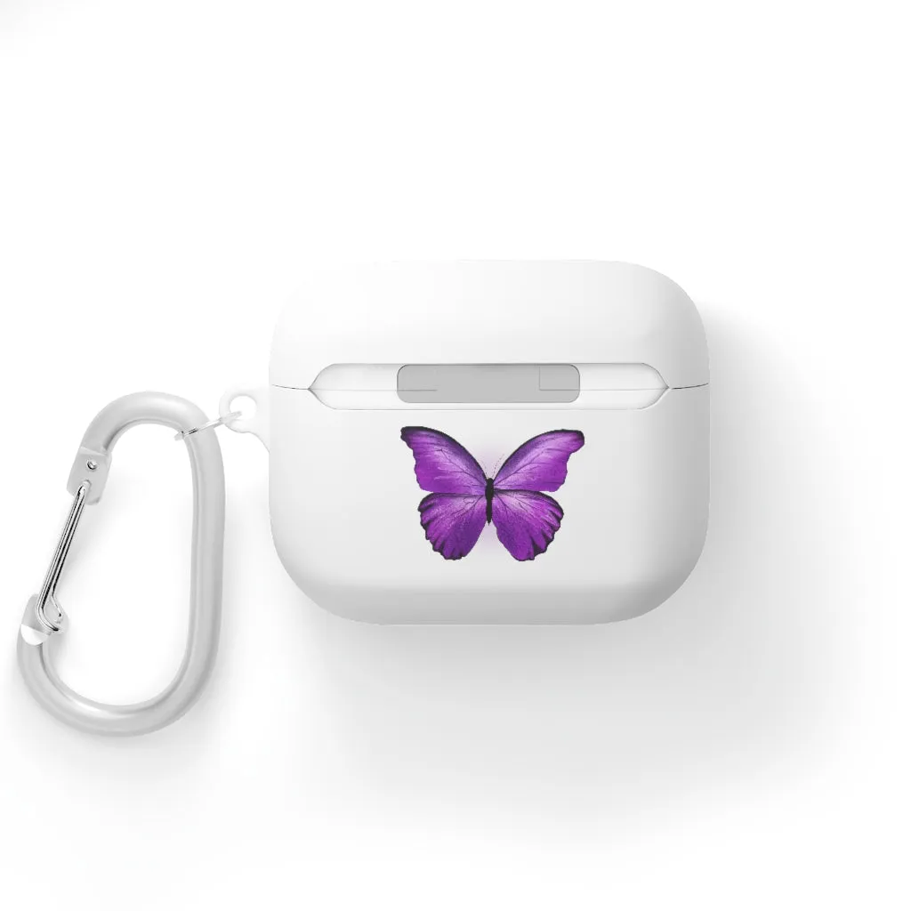 Purple Butterfly AirPods\Airpods Pro Case cover