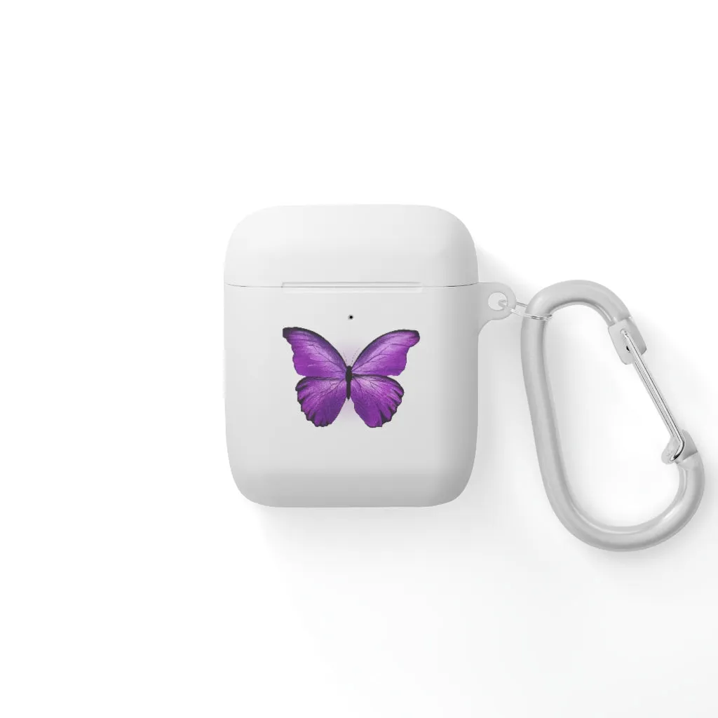 Purple Butterfly AirPods\Airpods Pro Case cover