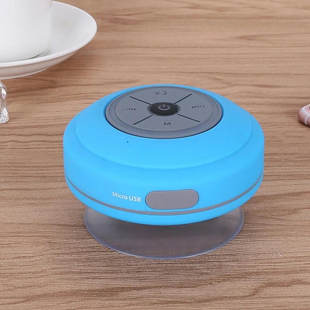 Q9 Waterproof Wireless Bluetooth LED Speaker with Microphone For Hands-Free Call