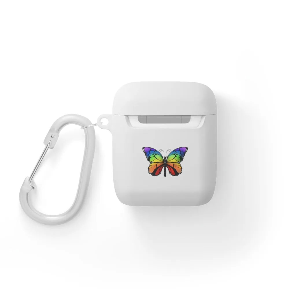 Rainbow Butterfly Personalized AirPods\Airpods Pro Case cover