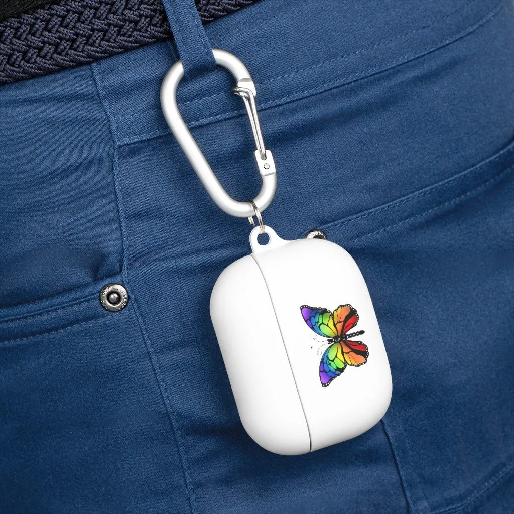 Rainbow Butterfly Personalized AirPods\Airpods Pro Case cover