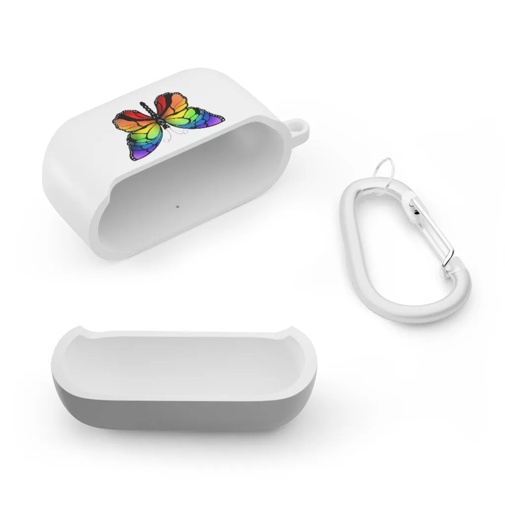 Rainbow Butterfly Personalized AirPods\Airpods Pro Case cover