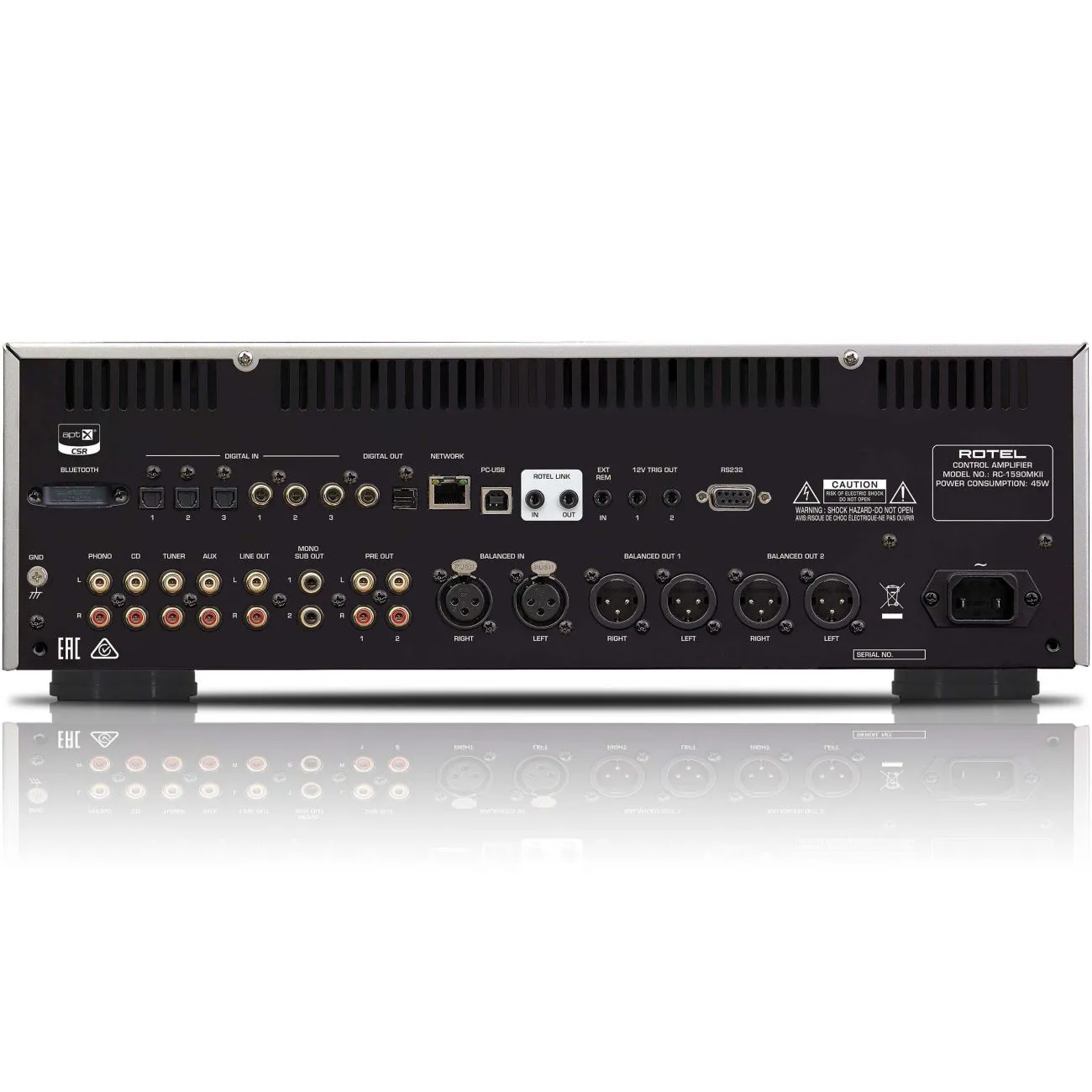 Rotel RC-1590MKII Stereo Preamplifier