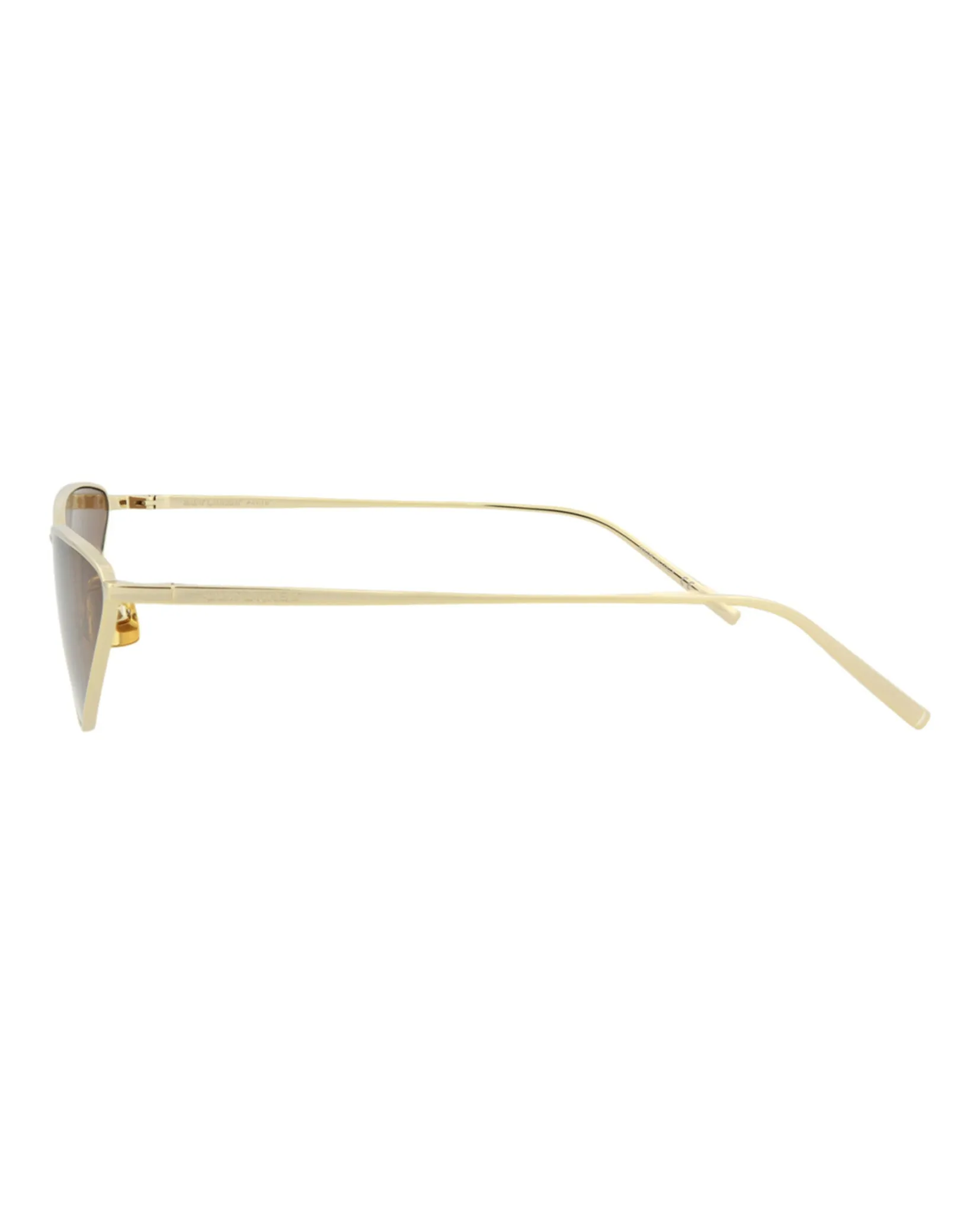 Saint Laurent Cat Eye-Frame Metal Sunglasses