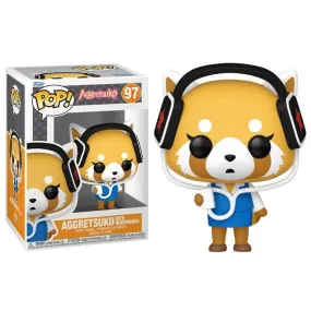 Sanrio Pop! Vinyl Figure Aggretsuko with Headphones [97]