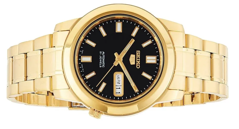 Seiko 5 Sports SNKL88K1 Gold Stainless Automatic Watch for Men