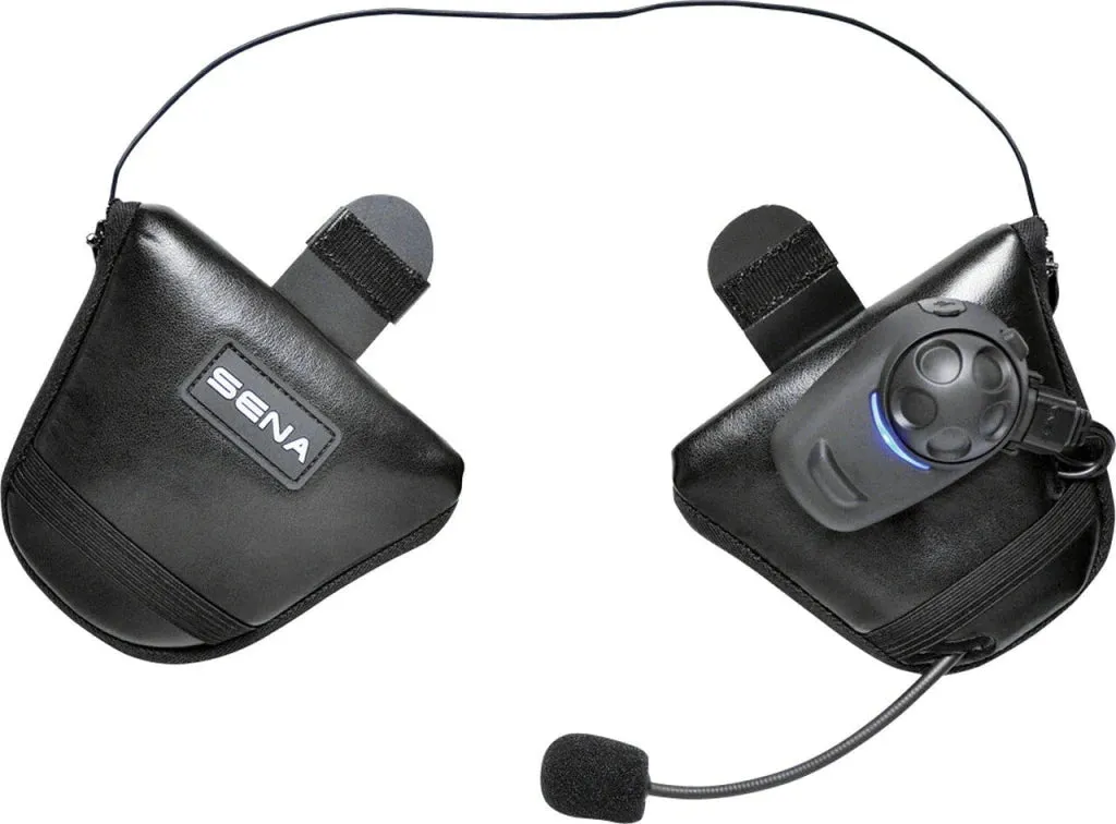 Sena SPH10H-FM Bluetooth Intercom With FM Tuner For Half Helmets