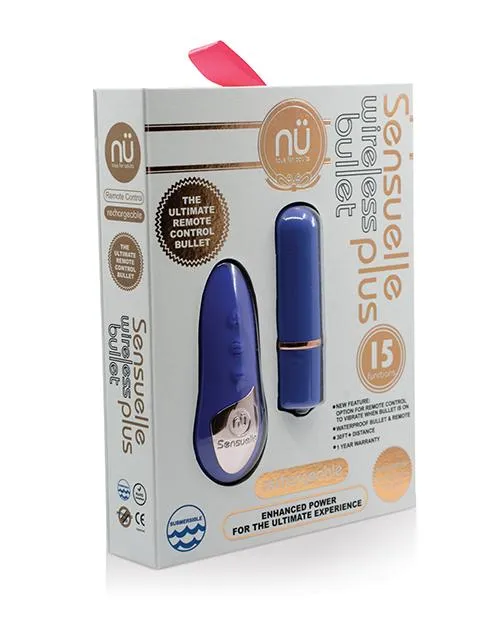 Sensuelle Remote Control Wireless Bullet Plus - Assorted Colors