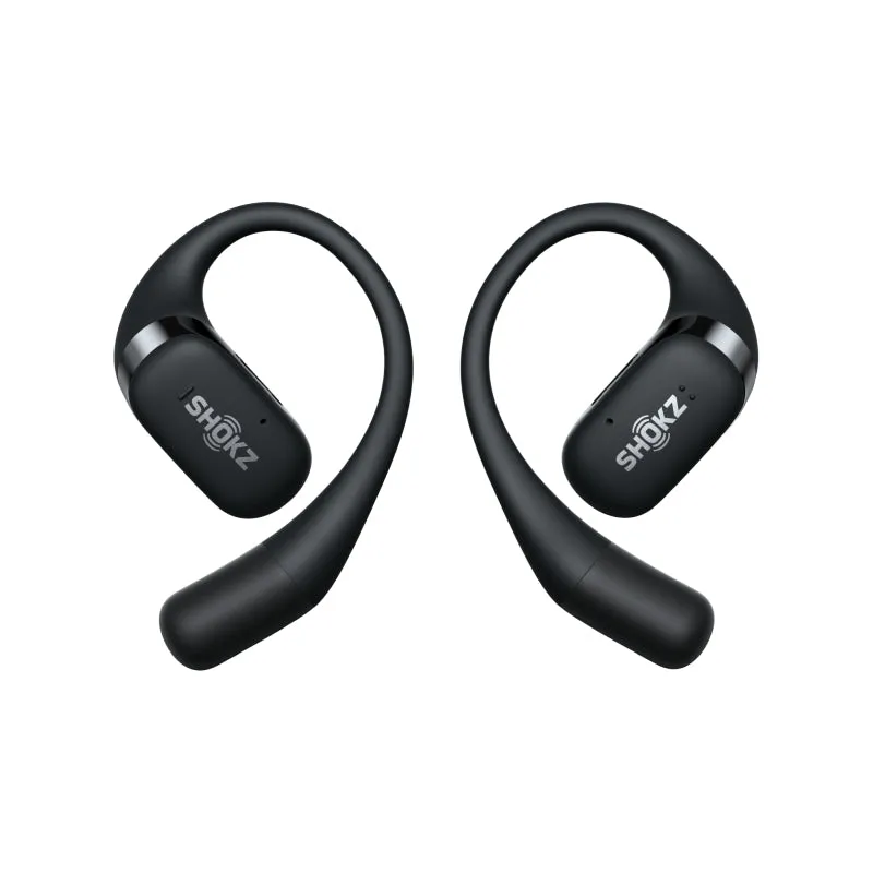 SHOKZ OpenFit Open Ear True Wireless Bone Conduction Earbuds - Black