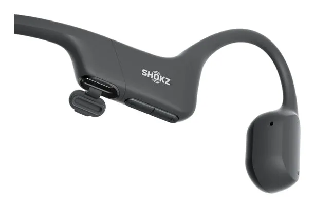 Shokz Openrun Black Bluetooth Wireless Bone Conduction Headset