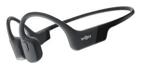 Shokz Openrun Black Bluetooth Wireless Bone Conduction Headset