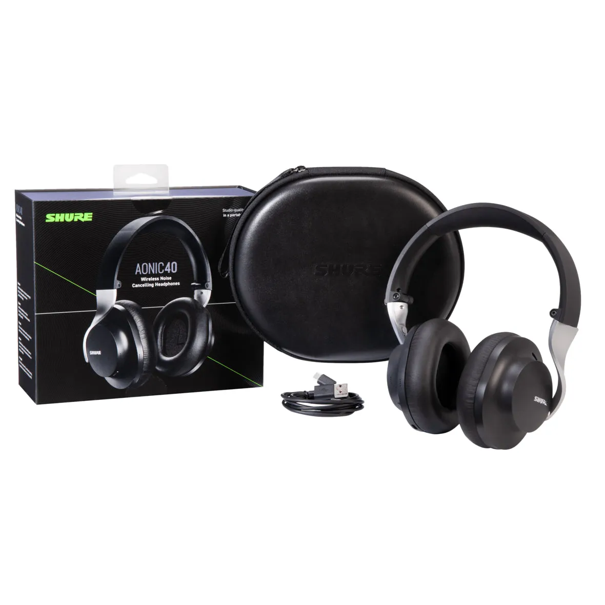 Shure AONIC 40 Wireless Noise Cancelling Headphones