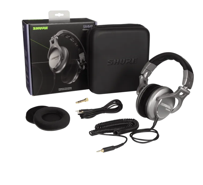 Shure SRH940, profesionalios On-Ear tipo ausinės