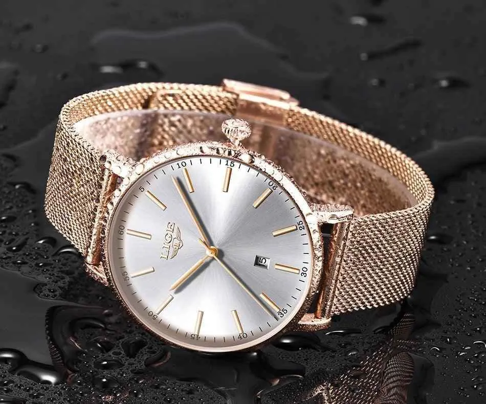 Simple Watches For Women's Quartz Casual Fashion Mesh 9908