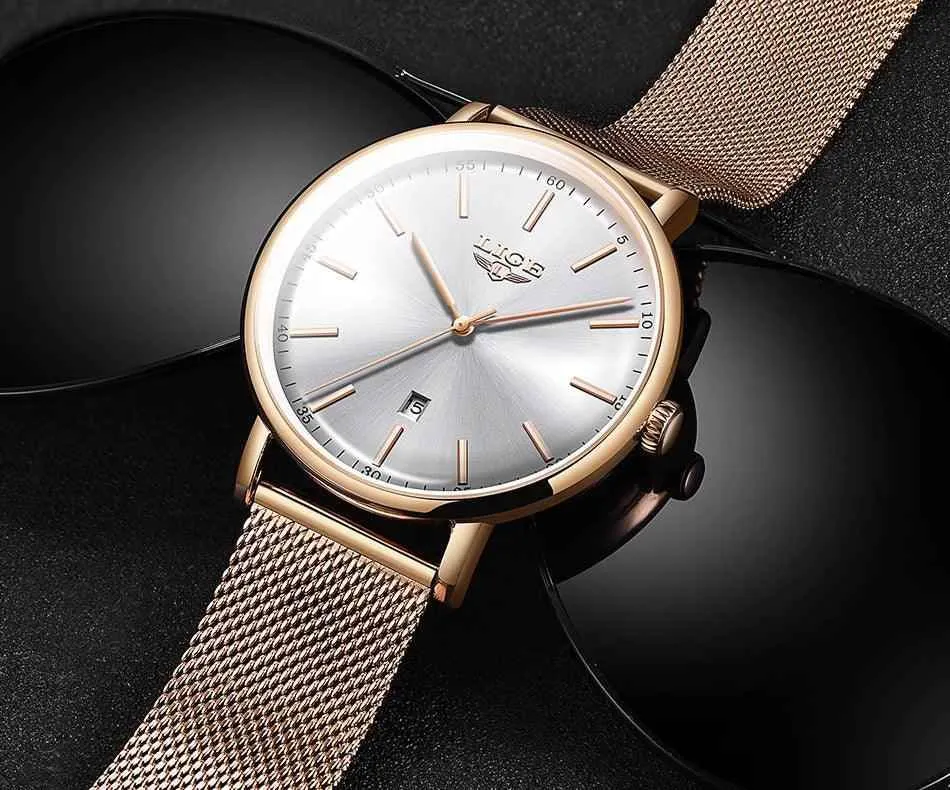 Simple Watches For Women's Quartz Casual Fashion Mesh 9908