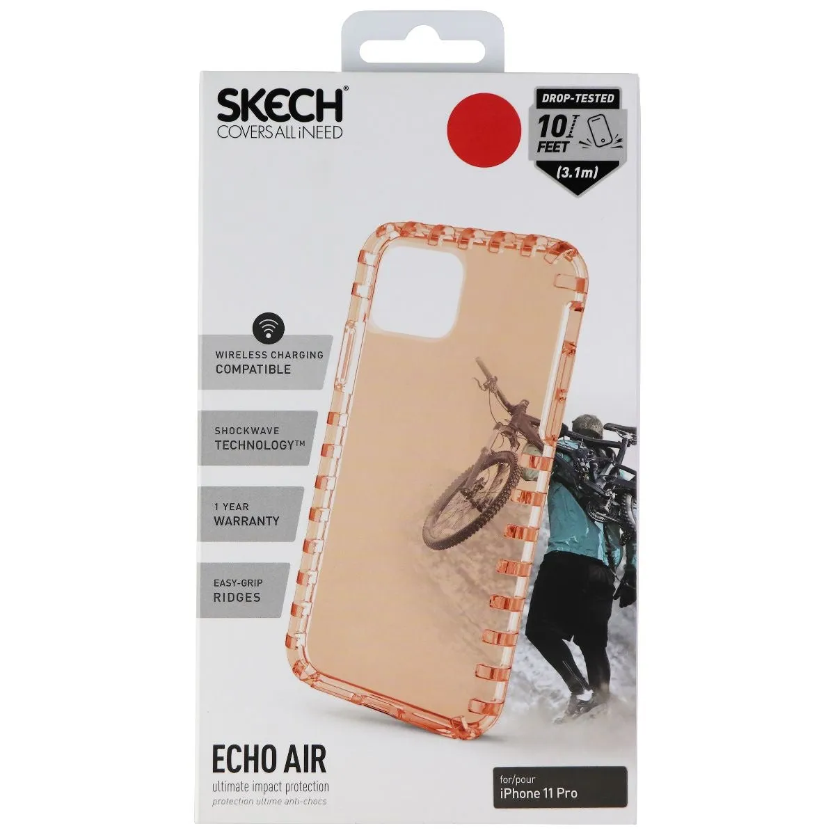 Skech Echo Air Impact Protection Case for Apple iPhone 11 Pro - Coral