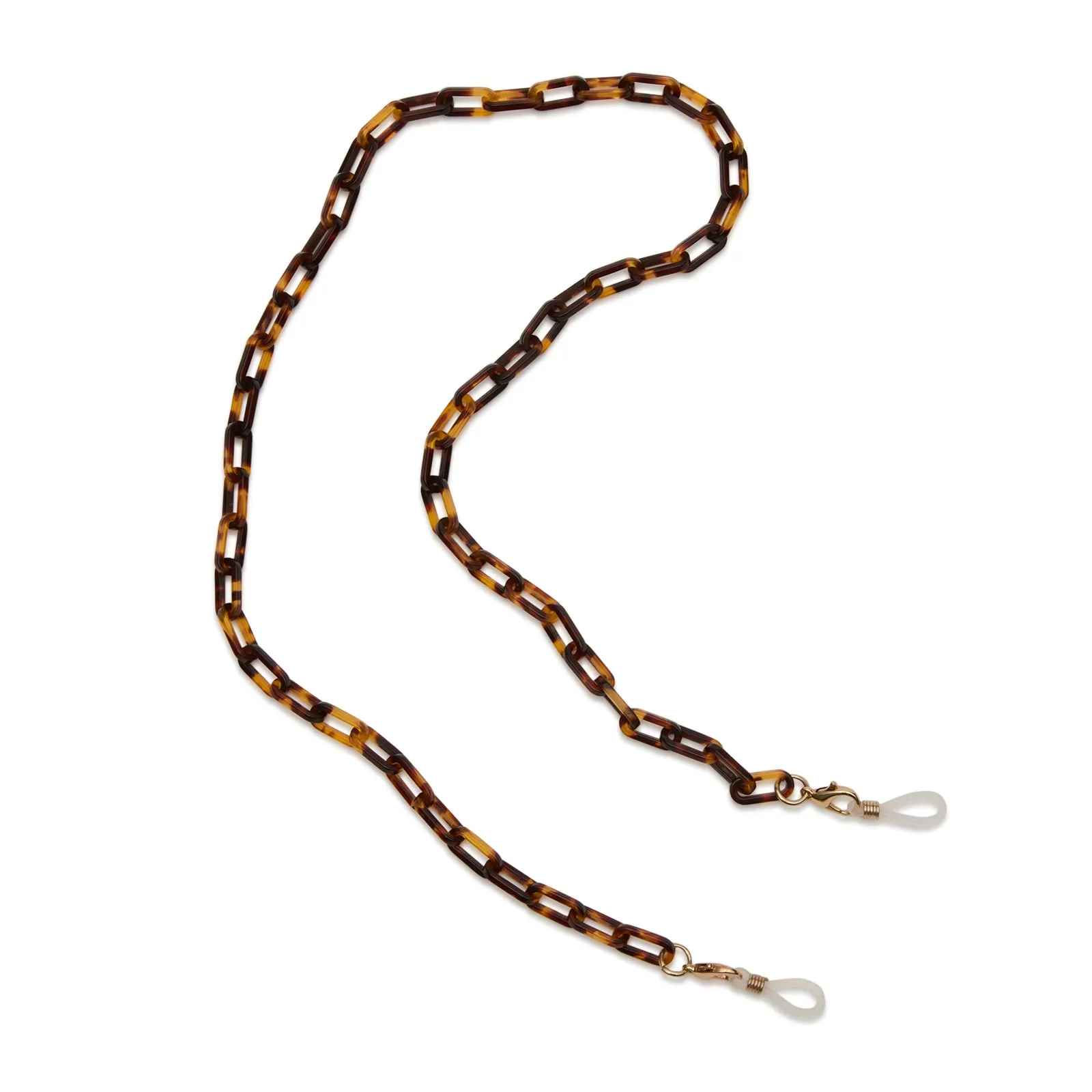 Small Acetate Chain - Rich Tortoise