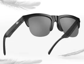 Smart Bluetooth 5.3 U.V. Sunglasses with Built-In Headphones – Seamless Music & Hands-Free Calling for Active Lifestyles