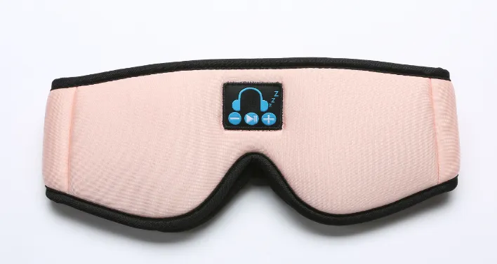 Soft Cotton Premium Sleeping Mask with Bluetooth Headphone Speakers