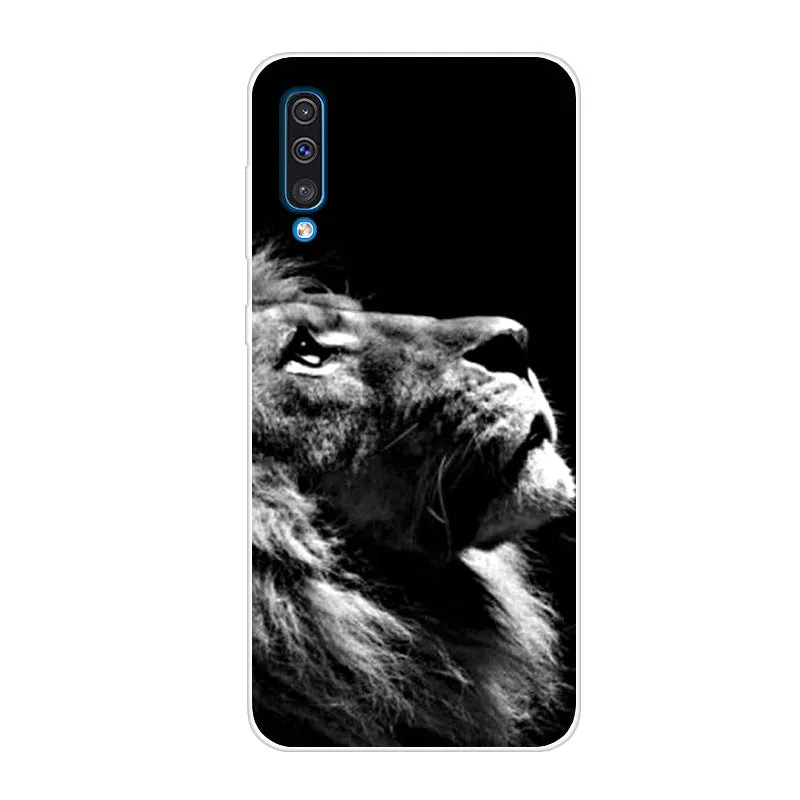 Soft Silicone TPU Case For Samsung Galaxy A50 Cases 6.4'' 2019 Fashion Back Case For Samsung A50 A 50 A505 A505F Phone Cover