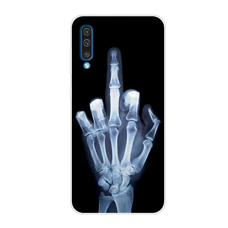 Soft Silicone TPU Case For Samsung Galaxy A50 Cases 6.4'' 2019 Fashion Back Case For Samsung A50 A 50 A505 A505F Phone Cover