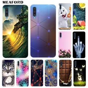 Soft Silicone TPU Case For Samsung Galaxy A50 Cases 6.4'' 2019 Fashion Back Case For Samsung A50 A 50 A505 A505F Phone Cover