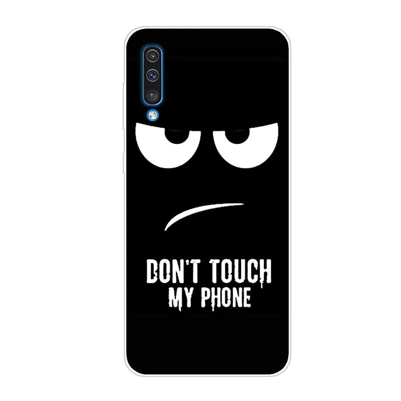 Soft Silicone TPU Case For Samsung Galaxy A50 Cases 6.4'' 2019 Fashion Back Case For Samsung A50 A 50 A505 A505F Phone Cover