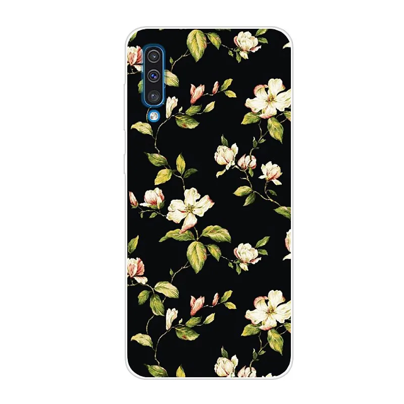 Soft Silicone TPU Case For Samsung Galaxy A50 Cases 6.4'' 2019 Fashion Back Case For Samsung A50 A 50 A505 A505F Phone Cover