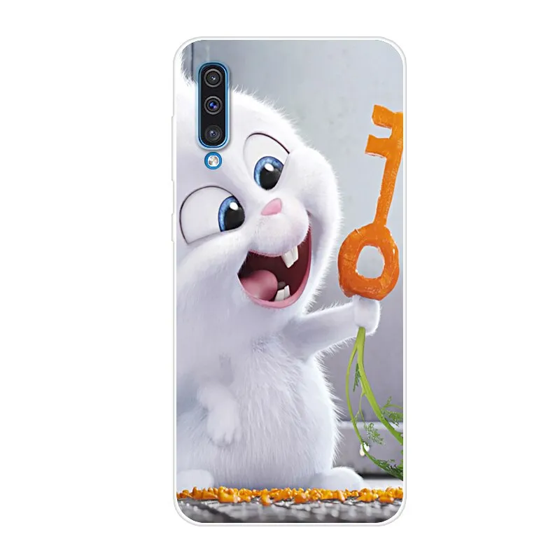 Soft Silicone TPU Case For Samsung Galaxy A50 Cases 6.4'' 2019 Fashion Back Case For Samsung A50 A 50 A505 A505F Phone Cover