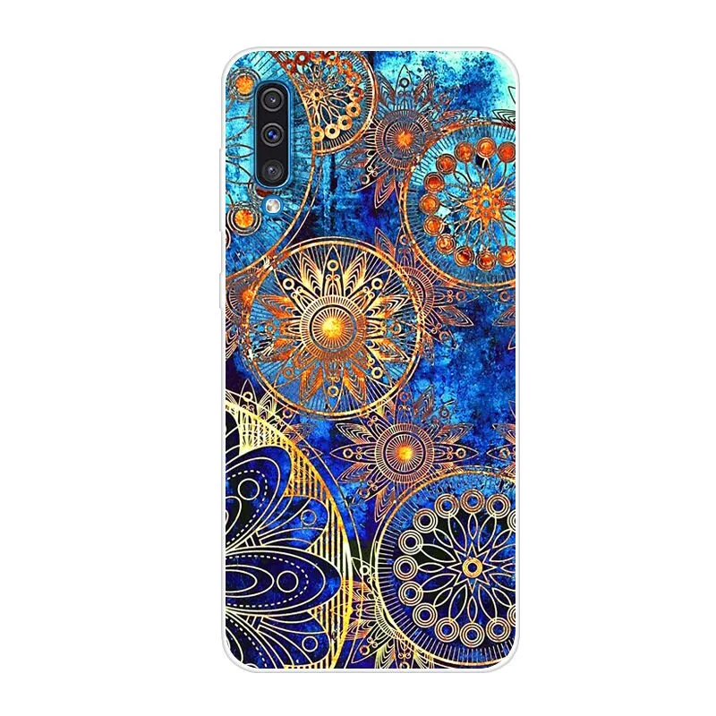 Soft Silicone TPU Case For Samsung Galaxy A50 Cases 6.4'' 2019 Fashion Back Case For Samsung A50 A 50 A505 A505F Phone Cover