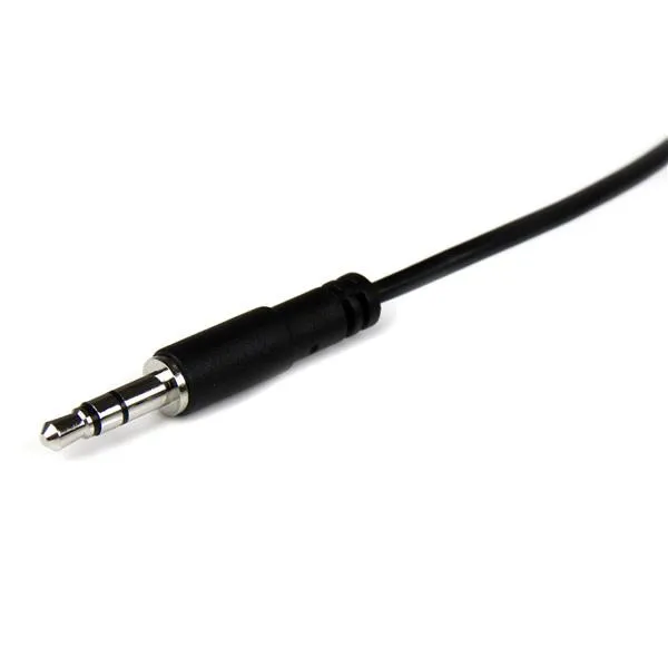 Startech.Com 2M Slim 3.5Mm Stereo Extension Audio Cable - Male / Female - Headphone Audio Extension Cable Cord - 2X Mini