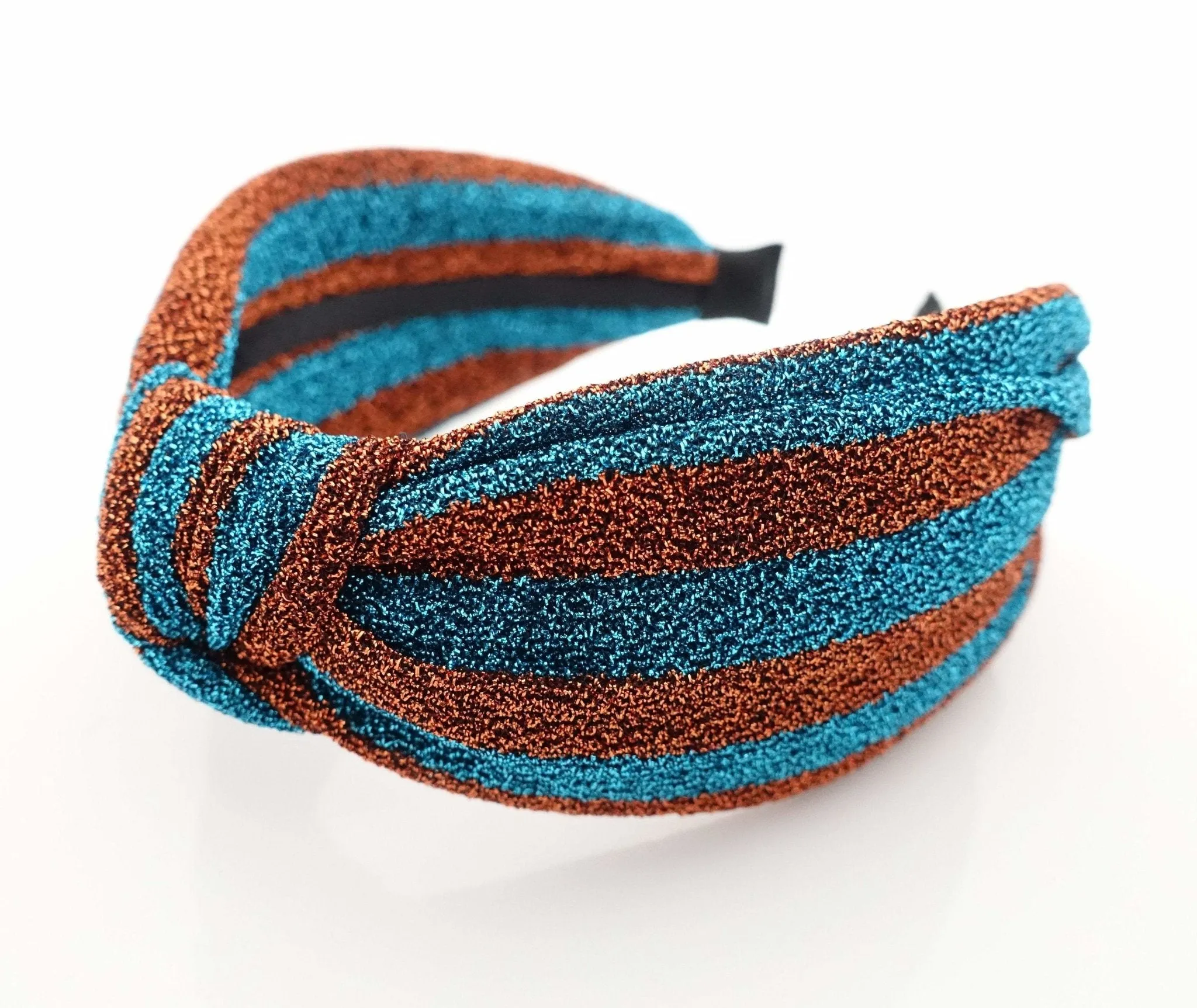 stripe knot headband, knotted headband women, stylish fashion hairband women hair accessory