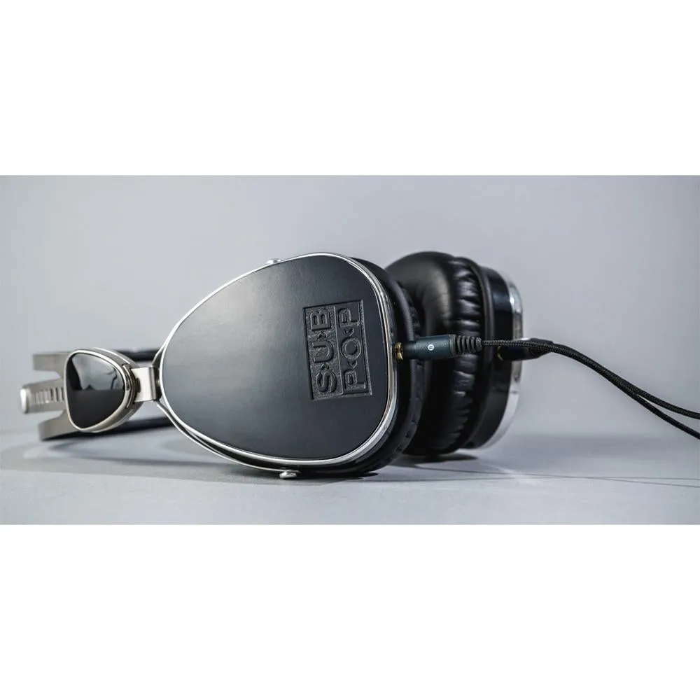 Sub Pop x LSTN Troubadour Headphones Ebony