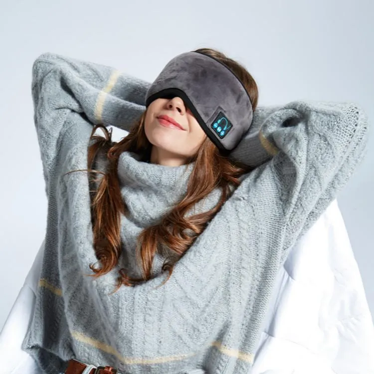 Super Soft Sleeping Mask with Bluetooth Headphone Speakers