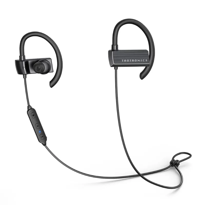 Taotronics TT-BH073 Wireless Stereo Bluetooth 5.0 IPX5 In-ear Headphones - Black